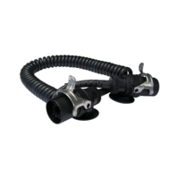 VBG Spiral cable ABS-ABS 5-pol