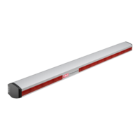 VBG Protection Beam UHAP 180 with red outline marker and decal L=2400